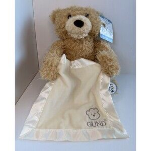 Gund Plush Talking Peek A Boo Plush Bear with Tags!!  So Cute!